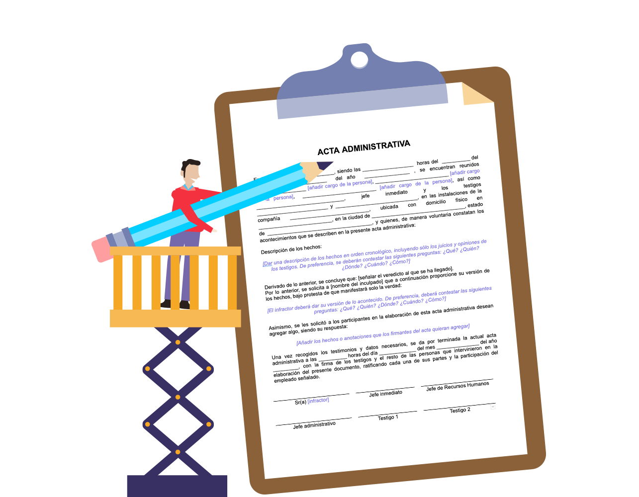 Formato de acta administrativa | Runa HR